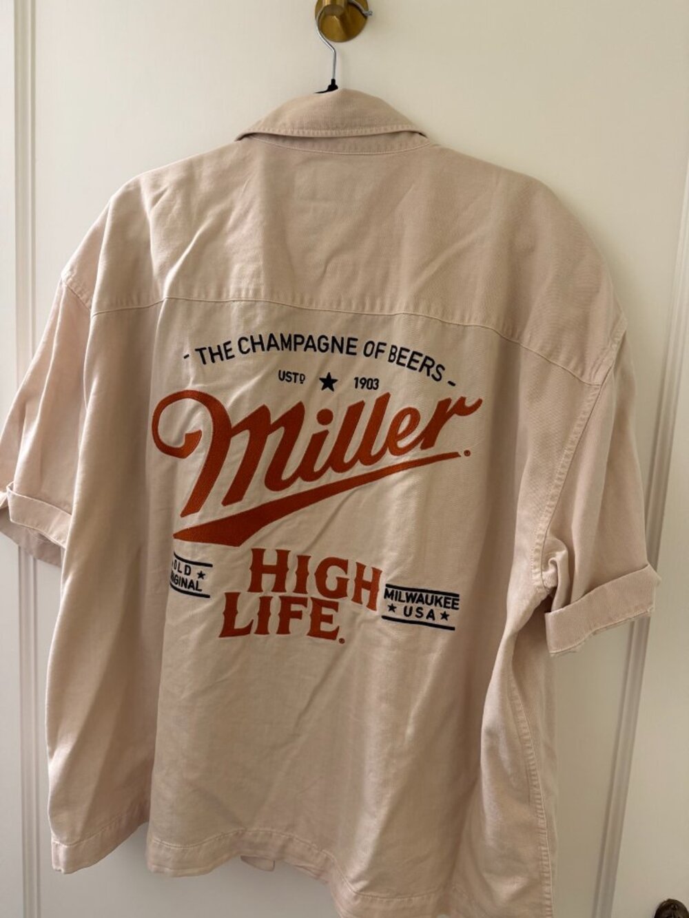 Abercrombie & Fitch Miller High Life Button-Up Shirt XL